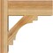 Ekena Millwork Merced Block Rough Sawn Outlooker, Western Red Cedar, 6"W x 14"D x 14"H OUT06X14X14MRC05RWR - alternate 2